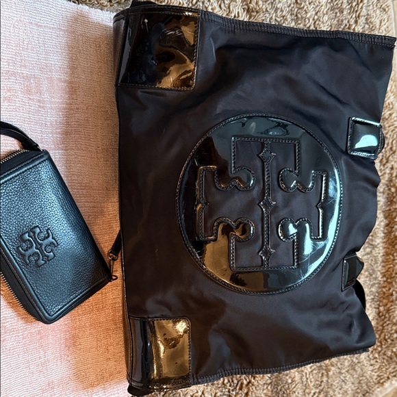 Tory Burch Handbags - Tory Burch Black Nylon Tote